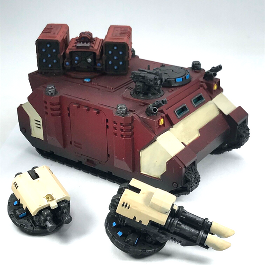 Blood Angel Rhino Razorback Space Marines - Painted - Warhammer 40K C419