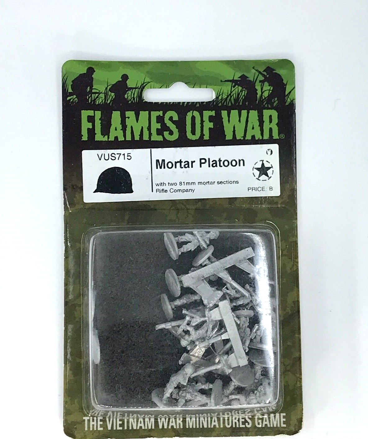 Mortar Platoon USA Vietnam Blister - Flames of War C398