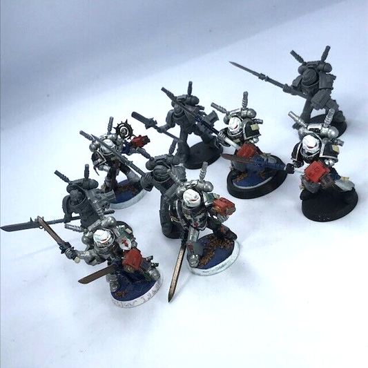 Grey Knights Interceptor Squad Space Marines - Painted - Warhammer 40K C163