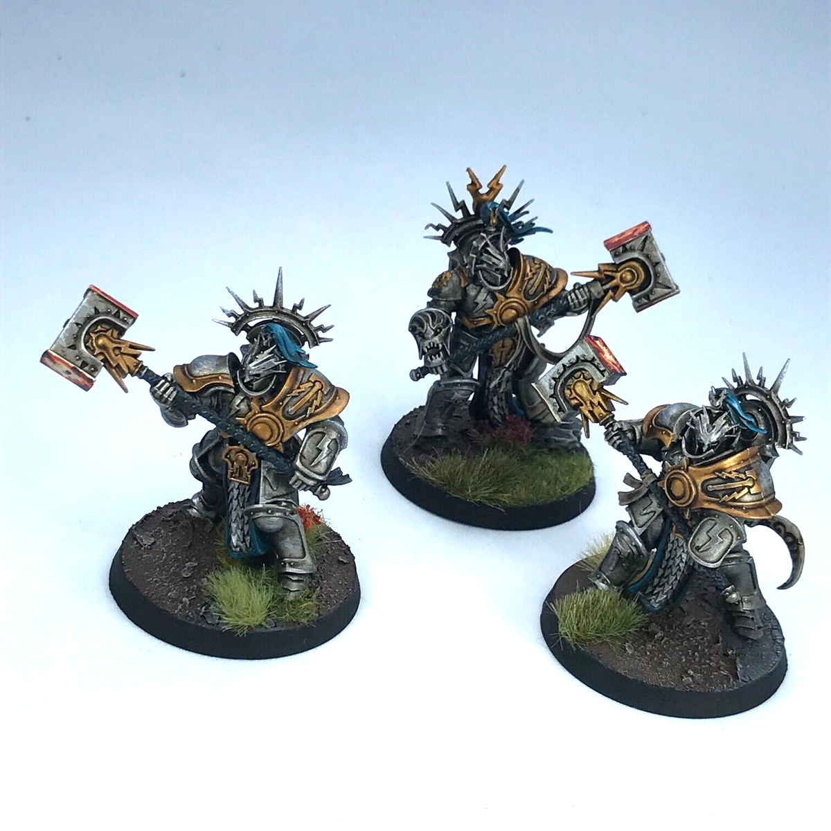 Stormcast Eternals Retributors Squad - Warhammer Age of Sigmar Painted