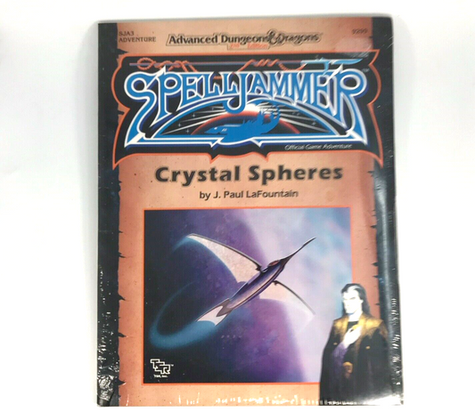 Spelljammer Crystal Spheres - Shrink Torn - Advanced Dungeons and Dragons M147