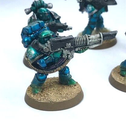 Alpha Legion Special Weapon Squad Horus Heresy - Painted - Warhammer 30K C3055