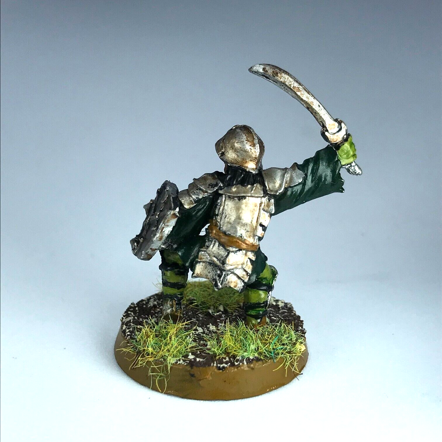 Metal Mordor Orc Warrior LOTR - Painted - Warhammer / Lord of the Rings X11439