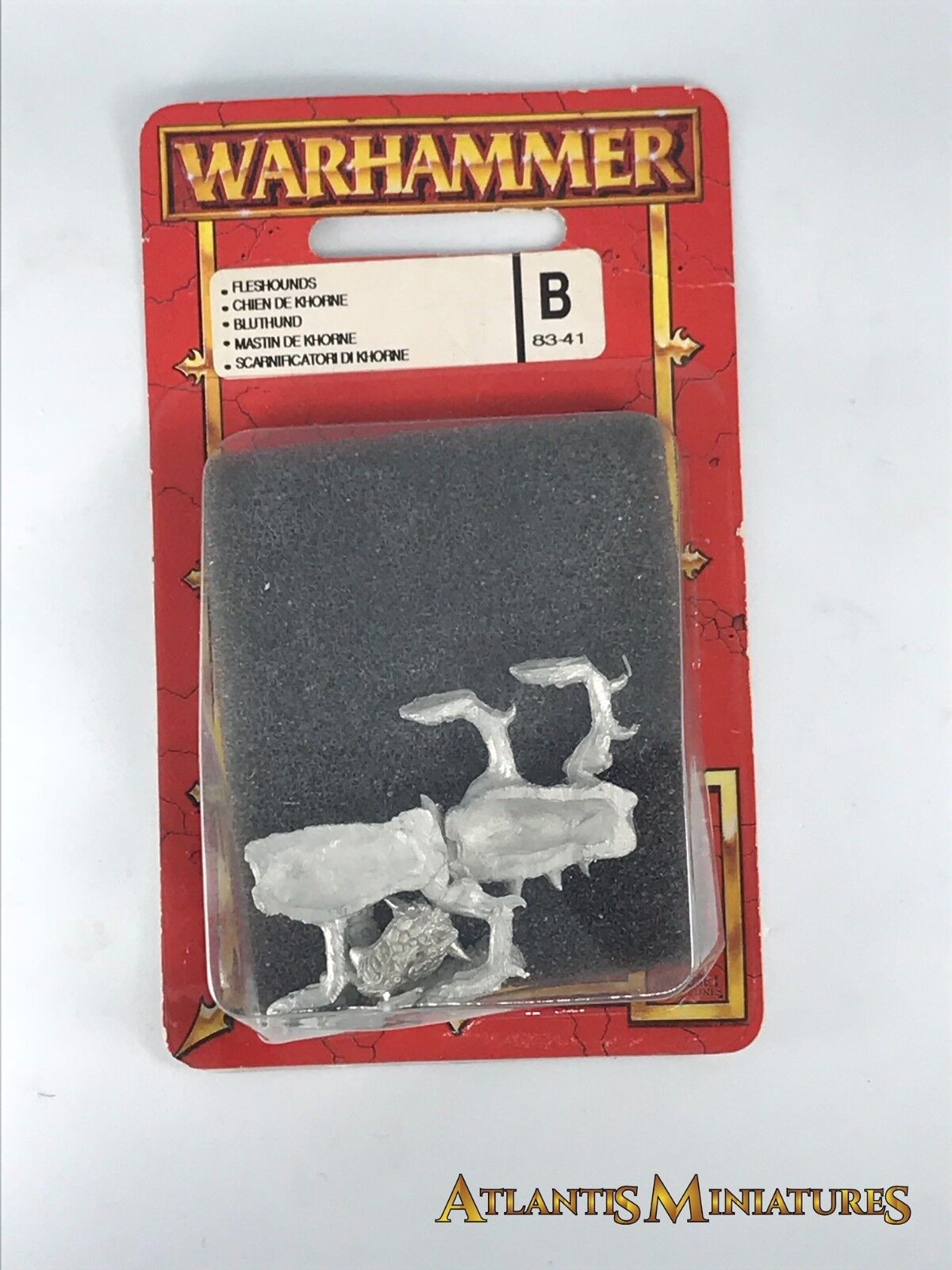 Metal Flesh Hound - Rare - OOP - Warhammer, Age of Sigmar N127