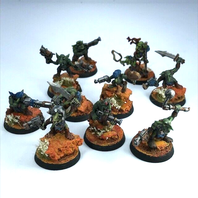 Gretchin Squad Space Orks - Painted - Warhammer 40K C1524