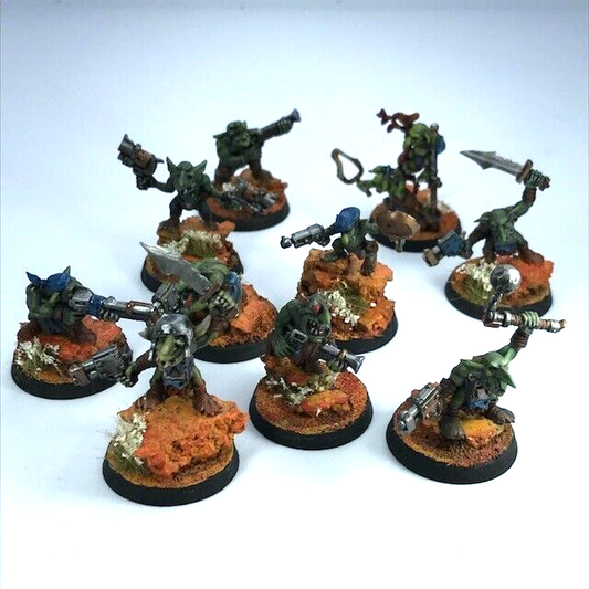 Gretchin Squad Space Orks - Painted - Warhammer 40K C1524