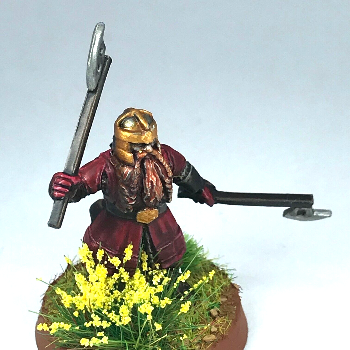 Gimli Dwarf Mines of Moria Pose - LOTR / Warhammer / Lord of the Rings X9894