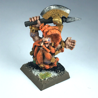 Metal Classic Dwarf Troll Slayer Warrior - Painted - Warhammer Fantasy X10445