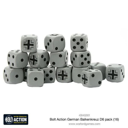 German Balkenkreuz D6 Pack - Warlord Games Bolt Action Miniatures