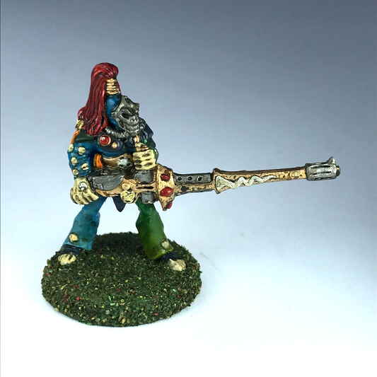 Classic Metal Eldar Harlequin Death Jester - Painted - Warhammer 40K X11784