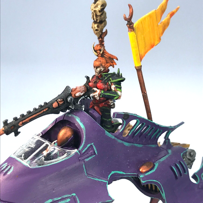 Drukhari Dark Eldar Venom Skycraft Flyer - Painted - Warhammer 40K BOX42