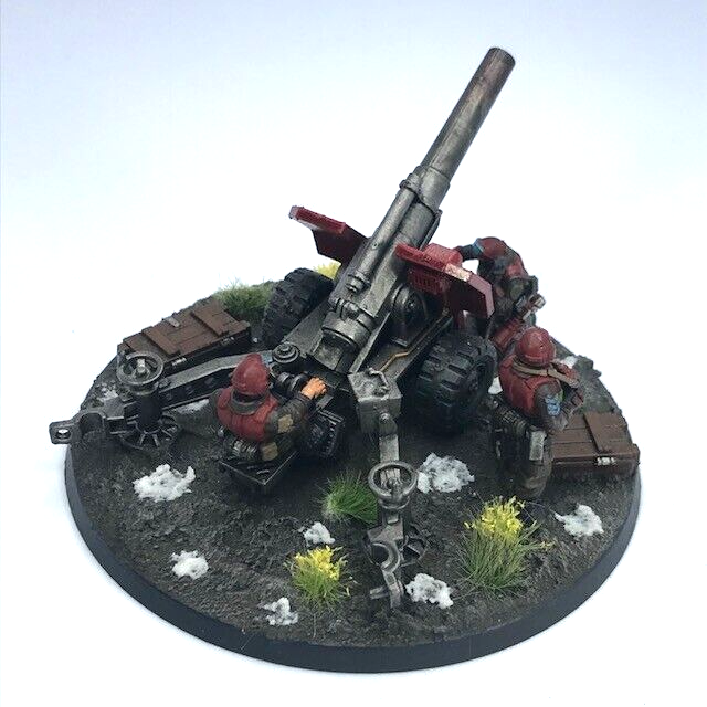 Bombast Field Gun Astra Militarum - Warhammer 40K Games Workshop Painted