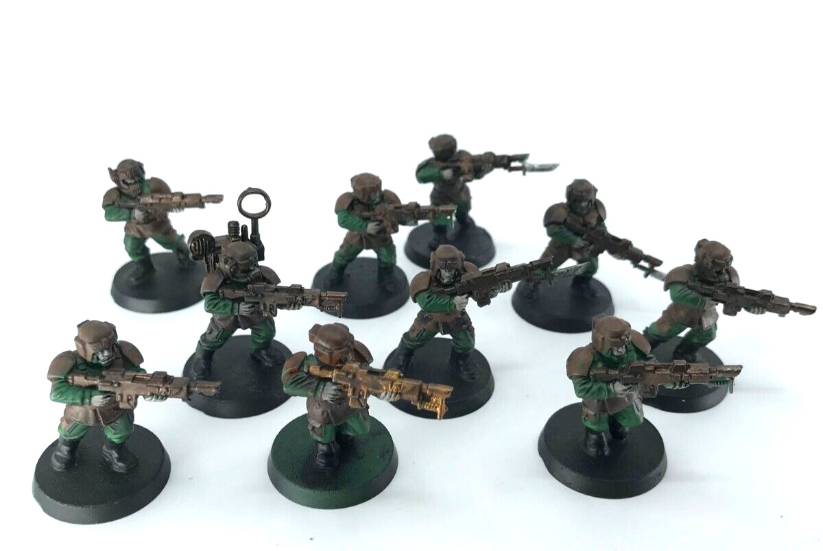 Cadian Infantry Squad Imperial Guard - Warhammer 40K Games Workshop C159