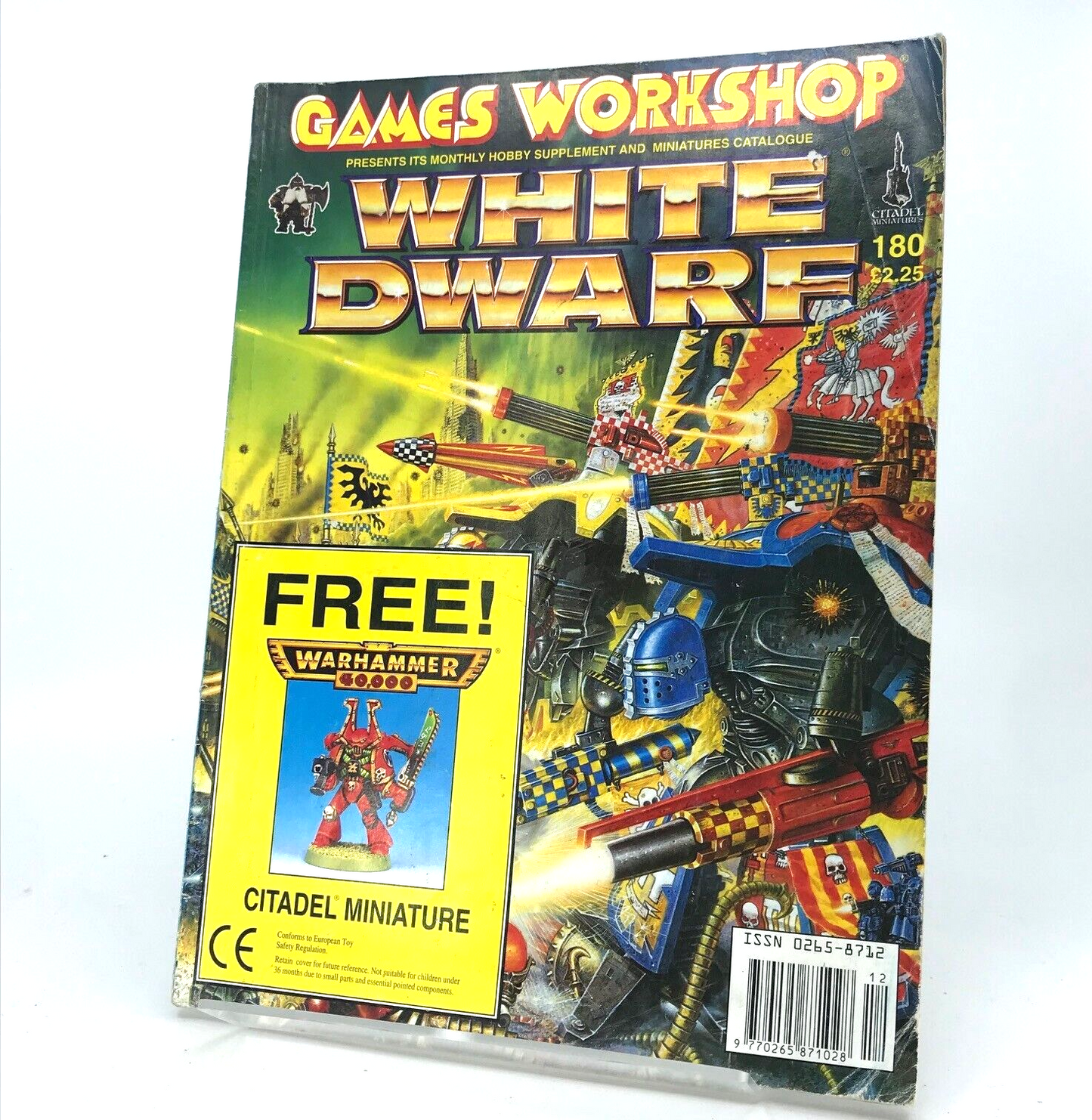 White Dwarf 180 Magazine Games Workshop Warhammer Fantasy 40,000 40K M605