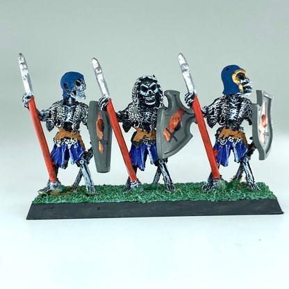 Armoured Undead Skeleton Warrior Line - Citadel - Warhammer Fantasy Metal X1499