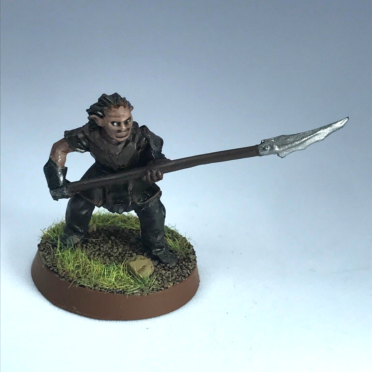 Mordor Orc Warrior LOTR - Warhammer / Lord of the Rings Painted Metal X8619