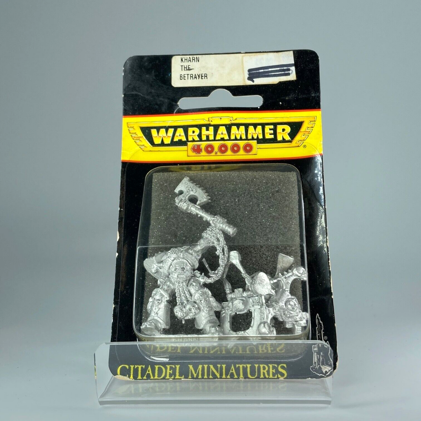 Kharn The Betrayer - Chaos Space Marines - Blister - Warhammer 40K Metal C3872