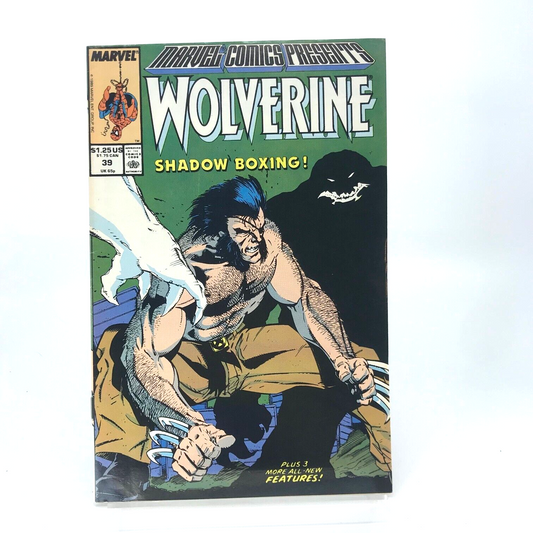 Wolverine Shadow Boxing Issue 39 - Marvel Comics Present D161