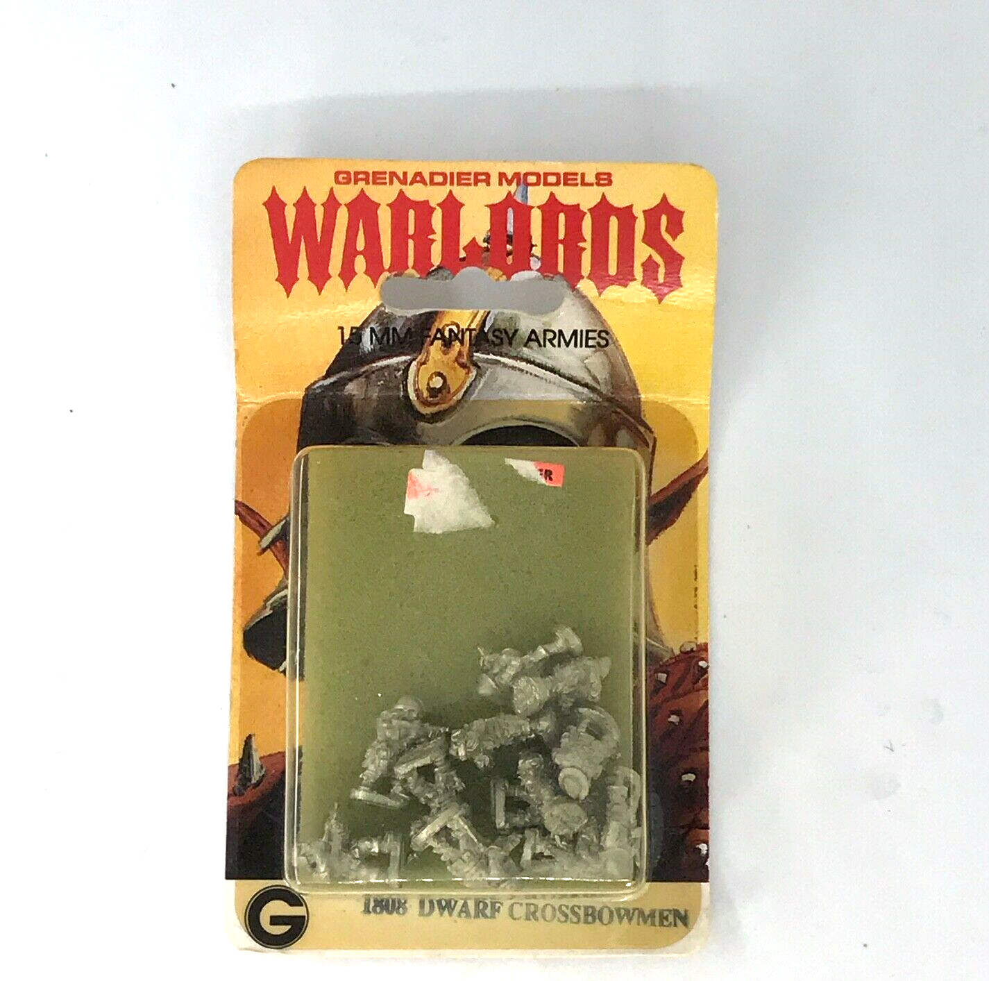 Grenadier Models Dwarf Crossbowmen - Warlords - Sealed Blister Classic C567