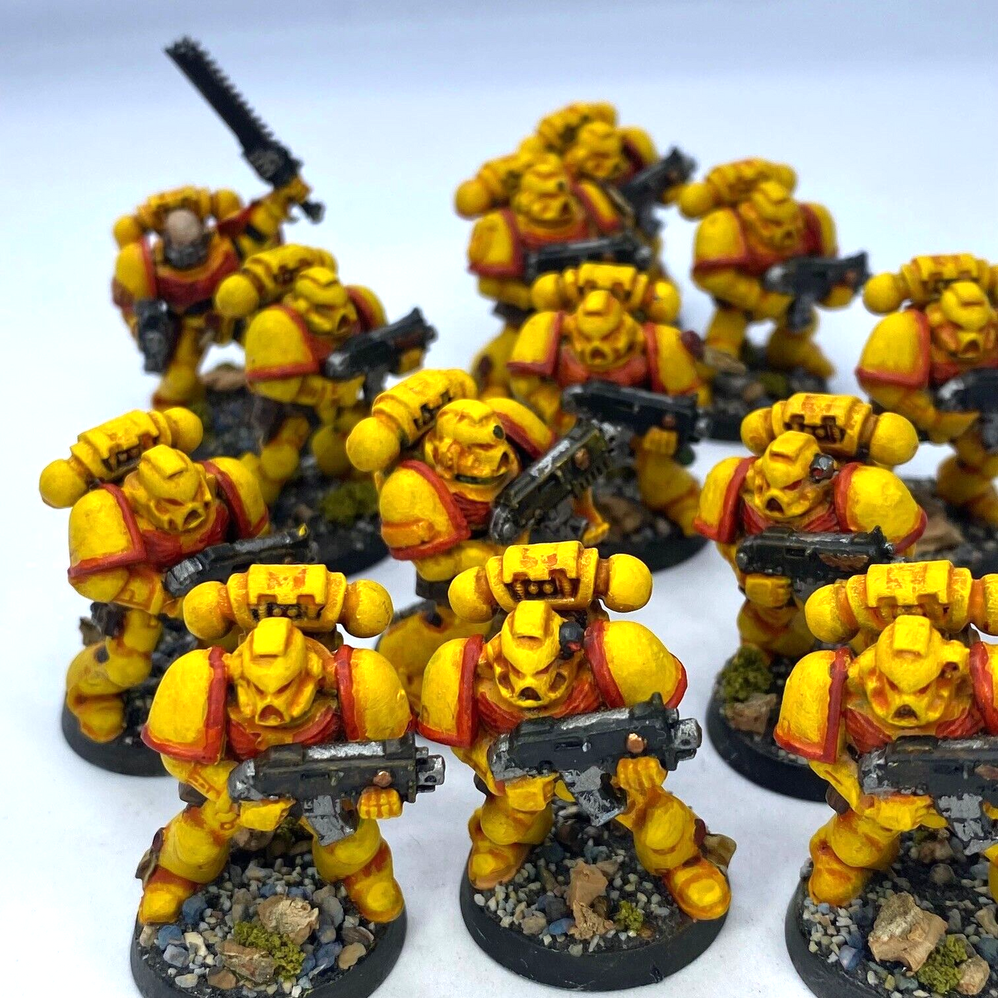 Classic Tactical Squad Imperial Fist Space Marine - Painted Warhammer 40K C3117