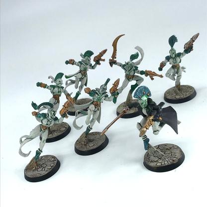 Aeldari Harlequin Troupe Eldar - Warhammer 40K Games Workshop Painted C2569