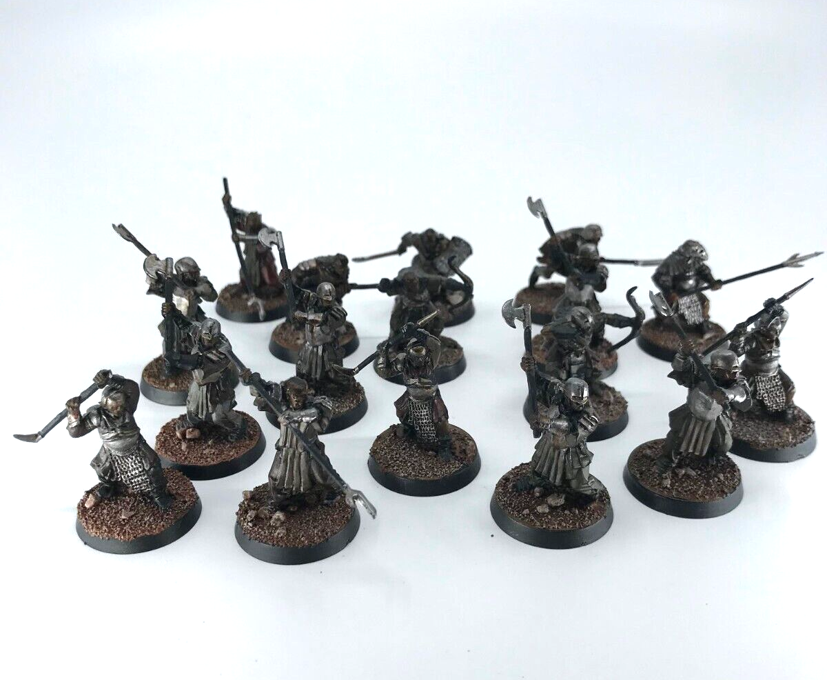 Mordor Orc Warriors - LOTR Warhammer / Lord of the Rings Games Workshop C4856