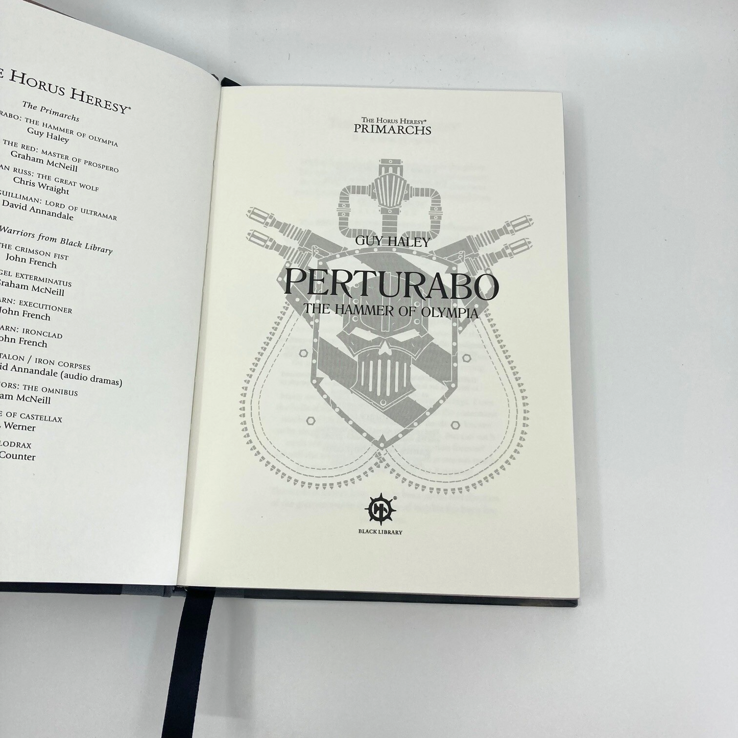 Perturabo: The Hammer Of Olympia - Limited Edition - Black Library M1908