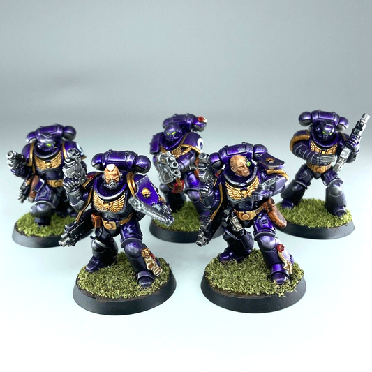 Primaris Intercessors Squad Space Marines - Painted - GW Warhammer 40K C1335