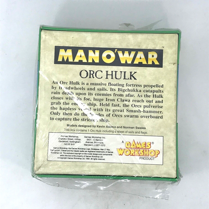 Man O'War Orc Hulk - Boxed - Man O War Warhammer Y31