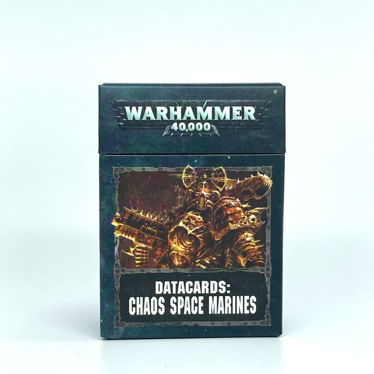 Chaos Space Marines Datacards 8th Edition - Warhammer 40K Games Workshop C668