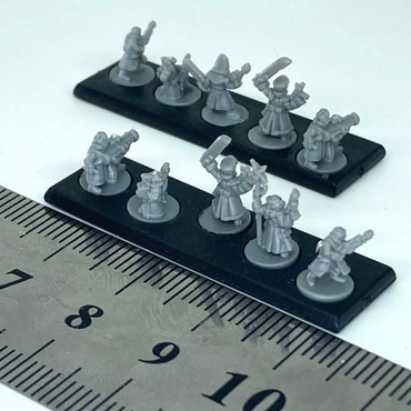 Epic Guard Command Squads - Imperial Guard - Epic Armageddon Warhammer GW X15715