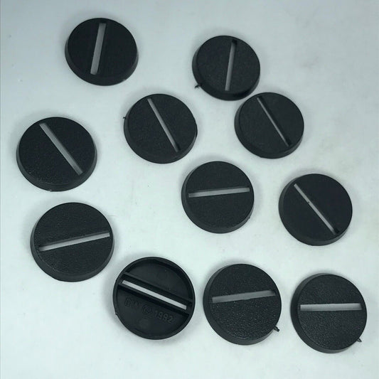 X10 Original 2005 25mm Round Bases - Warhammer 40K / Lord of the Rings X9370