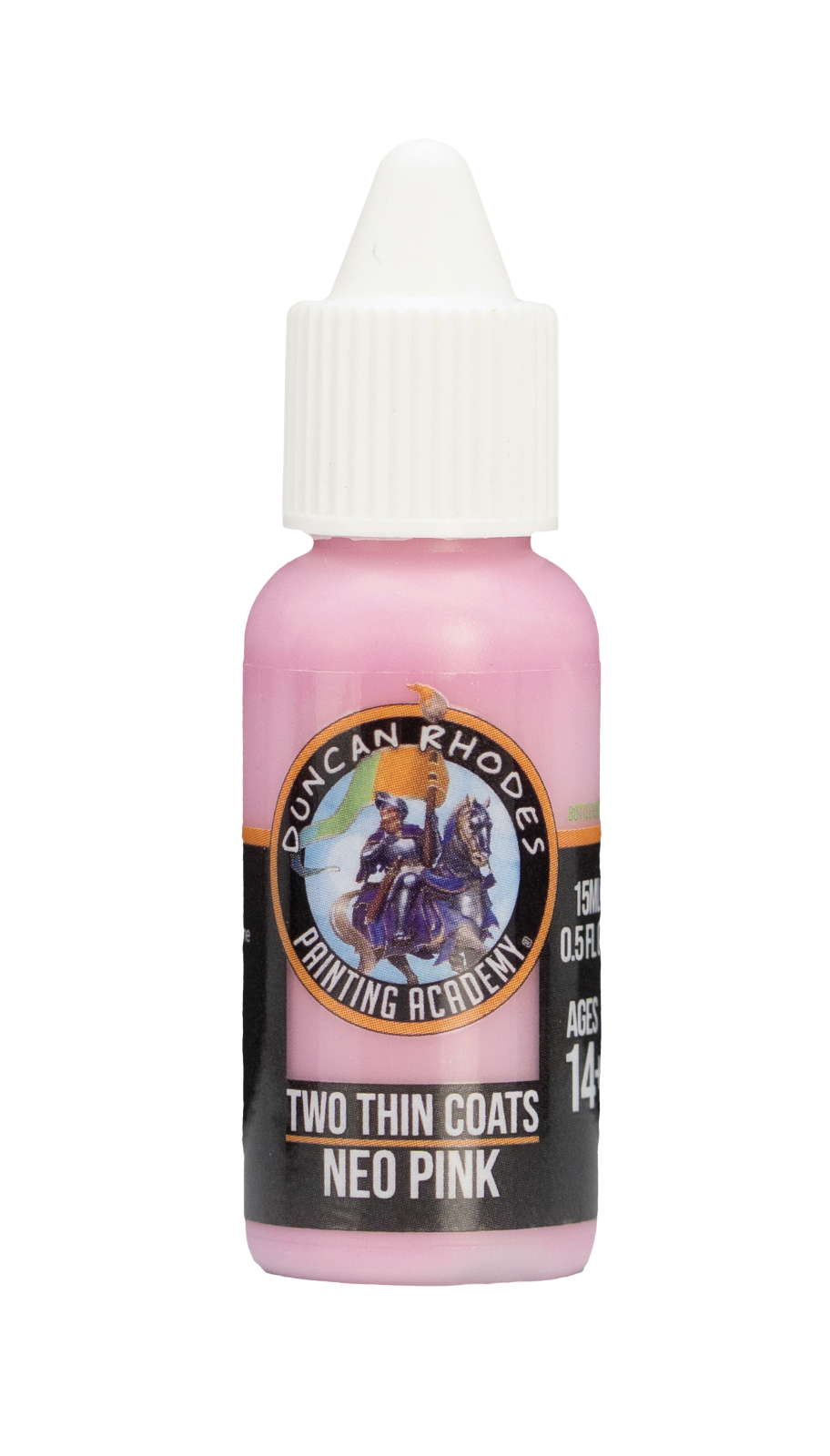 Neo Pink Two Thin Coats Paints Duncan Rhodes Painting Academy - 15ml