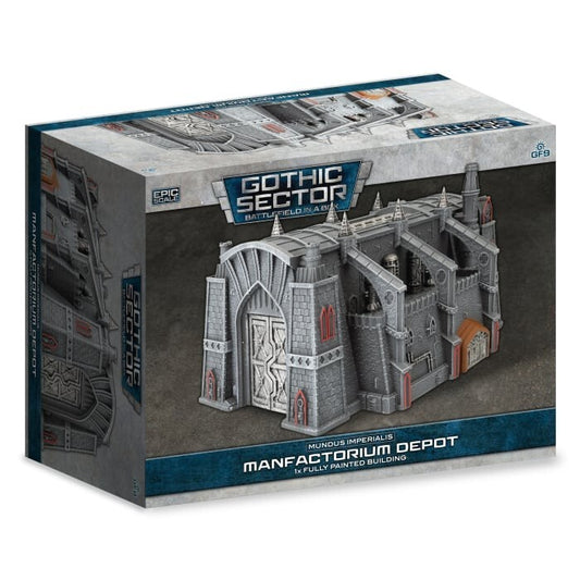 Mundus Imperialis Depot - Painted Epic Terrain - Brand New - Gothic Sector