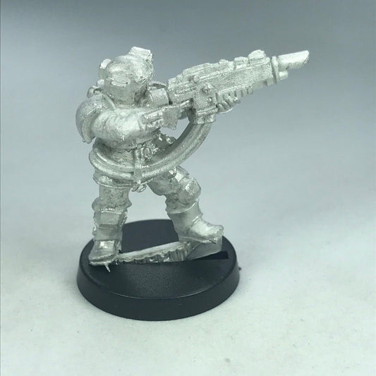 Metal Imperial Guard Kasrkin Stormtrooper Rifleman - Warhammer 40K X9699