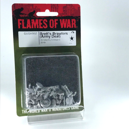 Brett's Brawlers US Infantry Company Blister - USA - Flames of War C3995