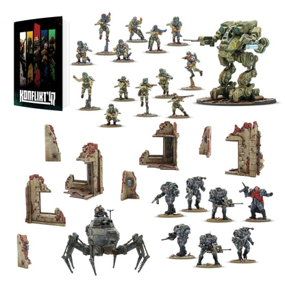 Pre-order: Konflikt '47 Starter Set - Warlord Games
