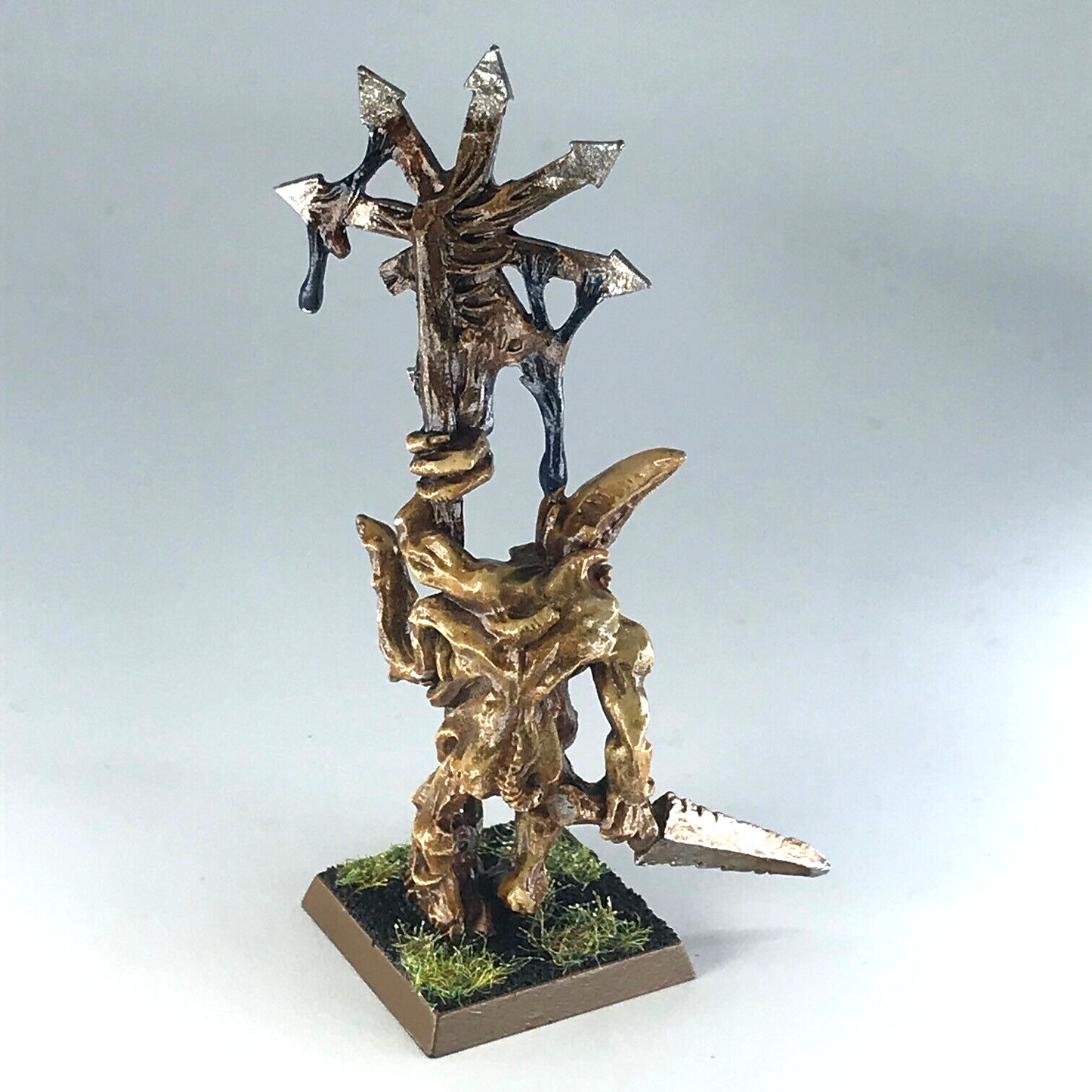 Plague Bearer of Nurgle Standard Bearer Chaos Daemons - Warhammer Fantasy C4204