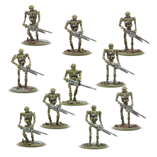 Pre-order: Mk I Automated Infantry - Konflikt '47 - Warlord Games - Brand New