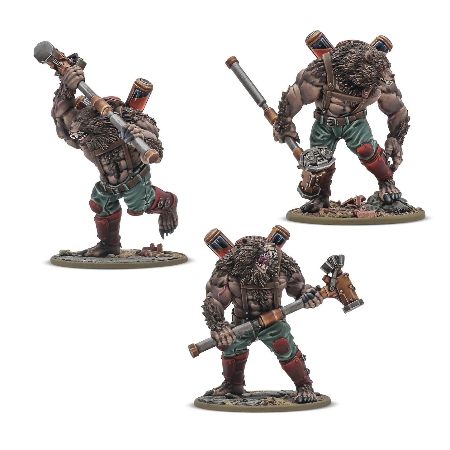 Pre-order: Ursus Infantry Squad with Mauls - Konflikt '47 - Warlord Games - Brand New