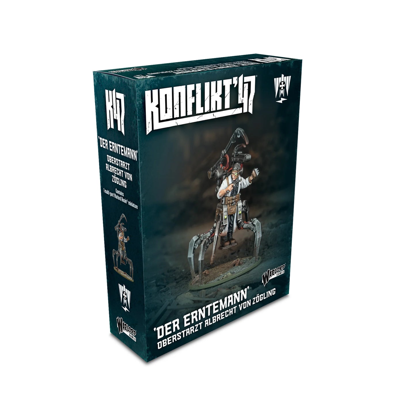Pre-order: 'Der Erntemann' Oberstarzt Albrecht von Zögling - Konflikt 47 - Warlord Games