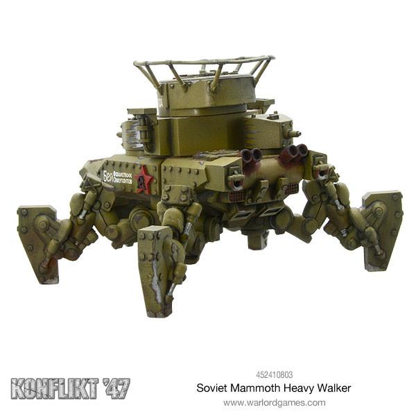 Pre-order: Mahmot Heavy Walker - Soviet Bloc - Konflikt '47 - Warlord Games