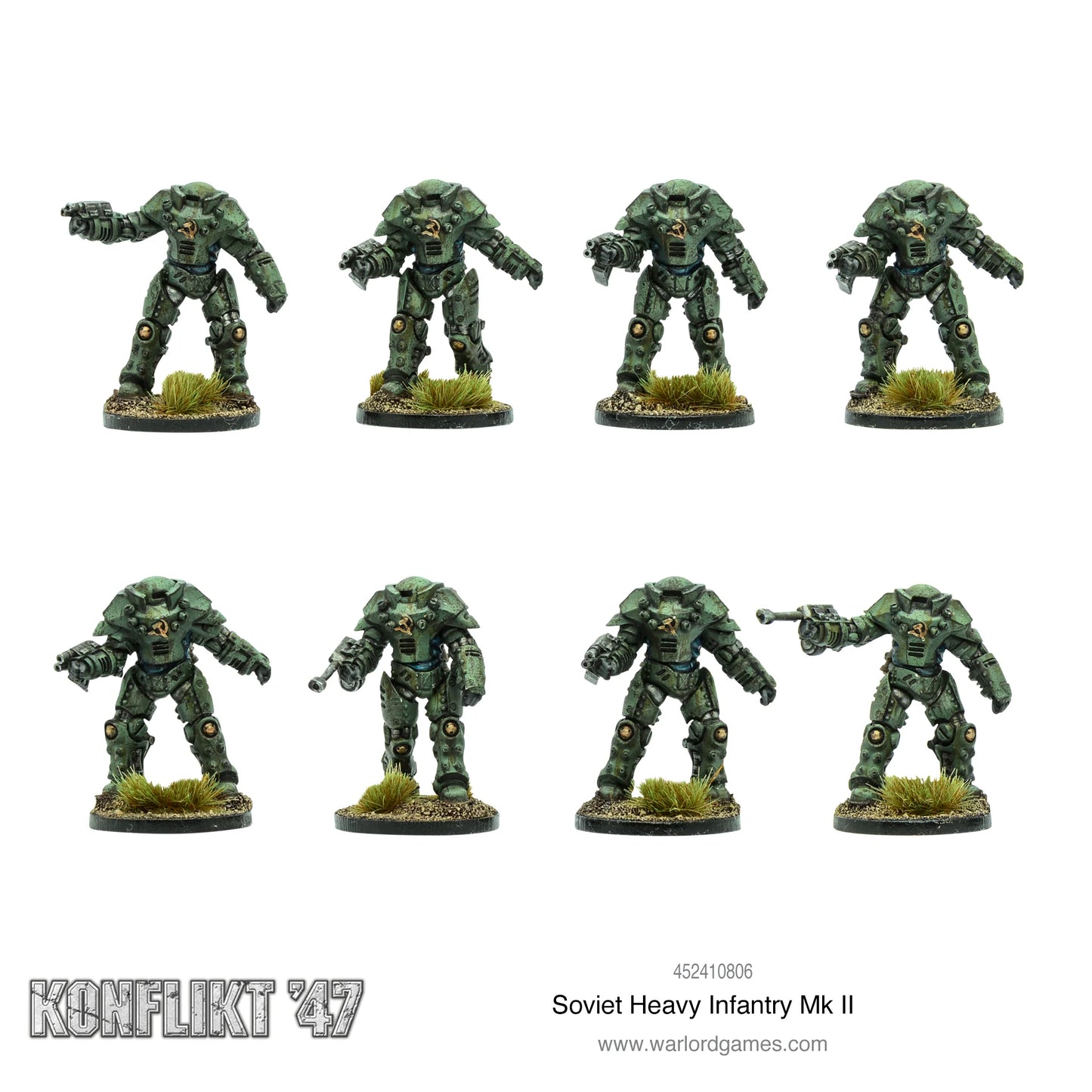 Pre-order: Guards MKII Armoured Infantry - Soviet Bloc - Konflikt '47 - Warlord Games