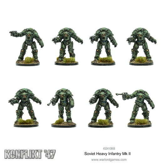 Pre-order: Guards MKII Armoured Infantry - Soviet Bloc - Konflikt '47 - Warlord Games