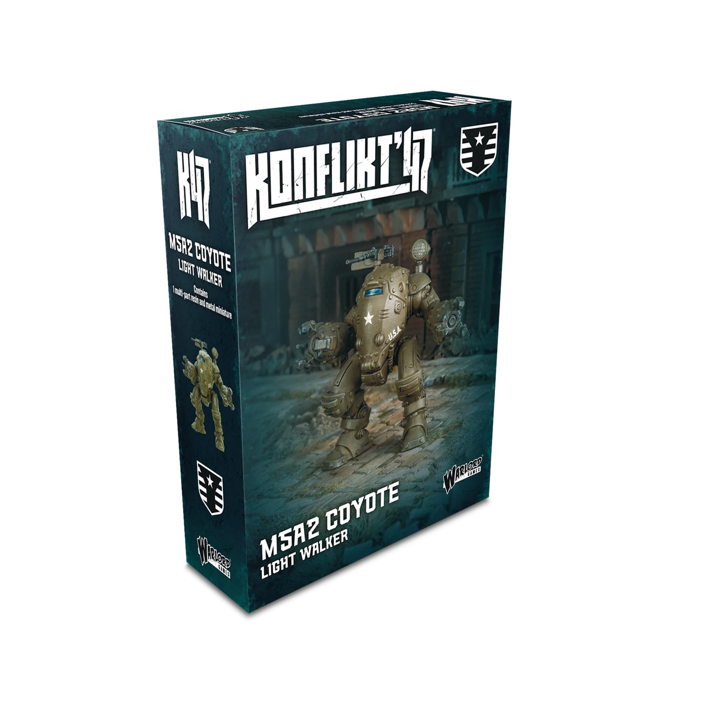 Pre-order: Coyote/Guardian Light Walker - United States - Konflikt '47 - Warlord Games