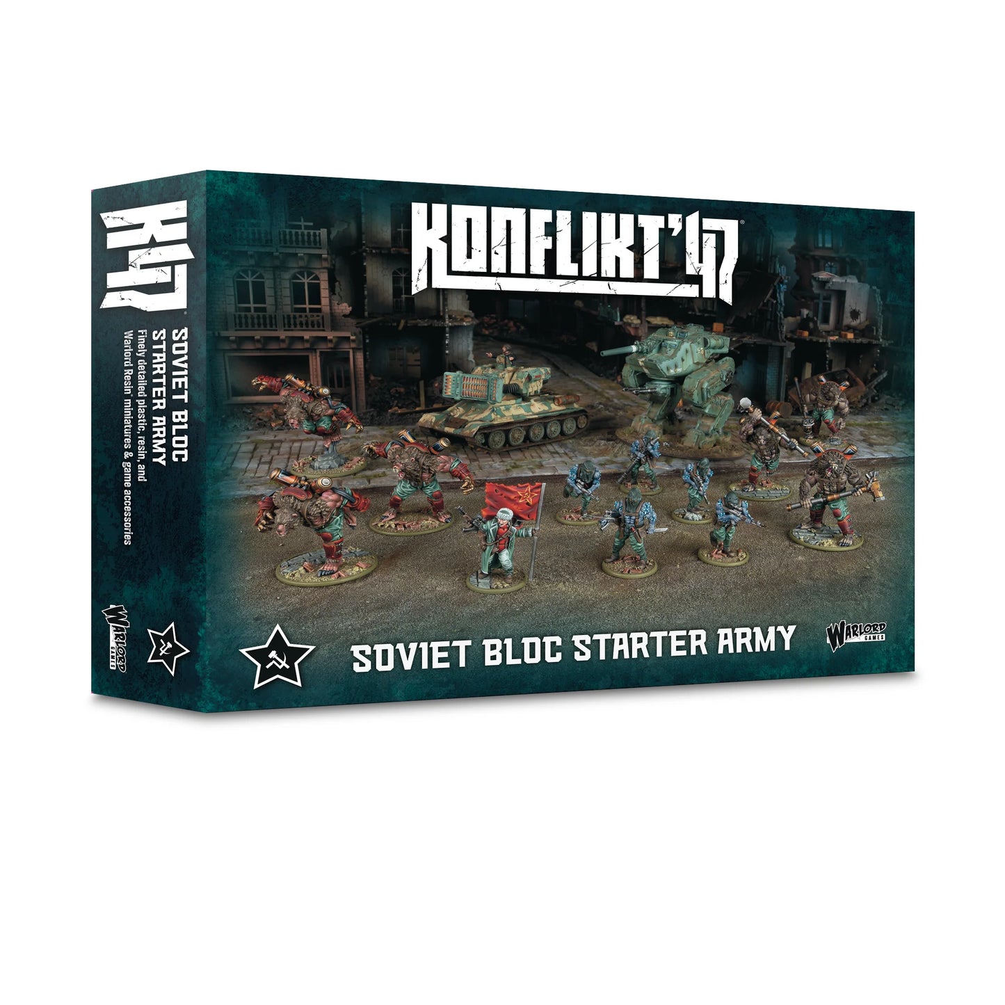 Pre-order: Soviet Bloc Starter Army - Konflikt '47 - Warlord Games