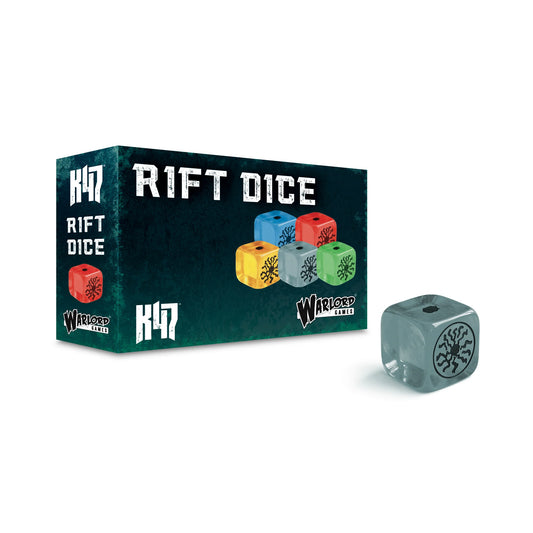 Pre-order: Konflikt '47 Rift Dice - Grey - Warlord Games