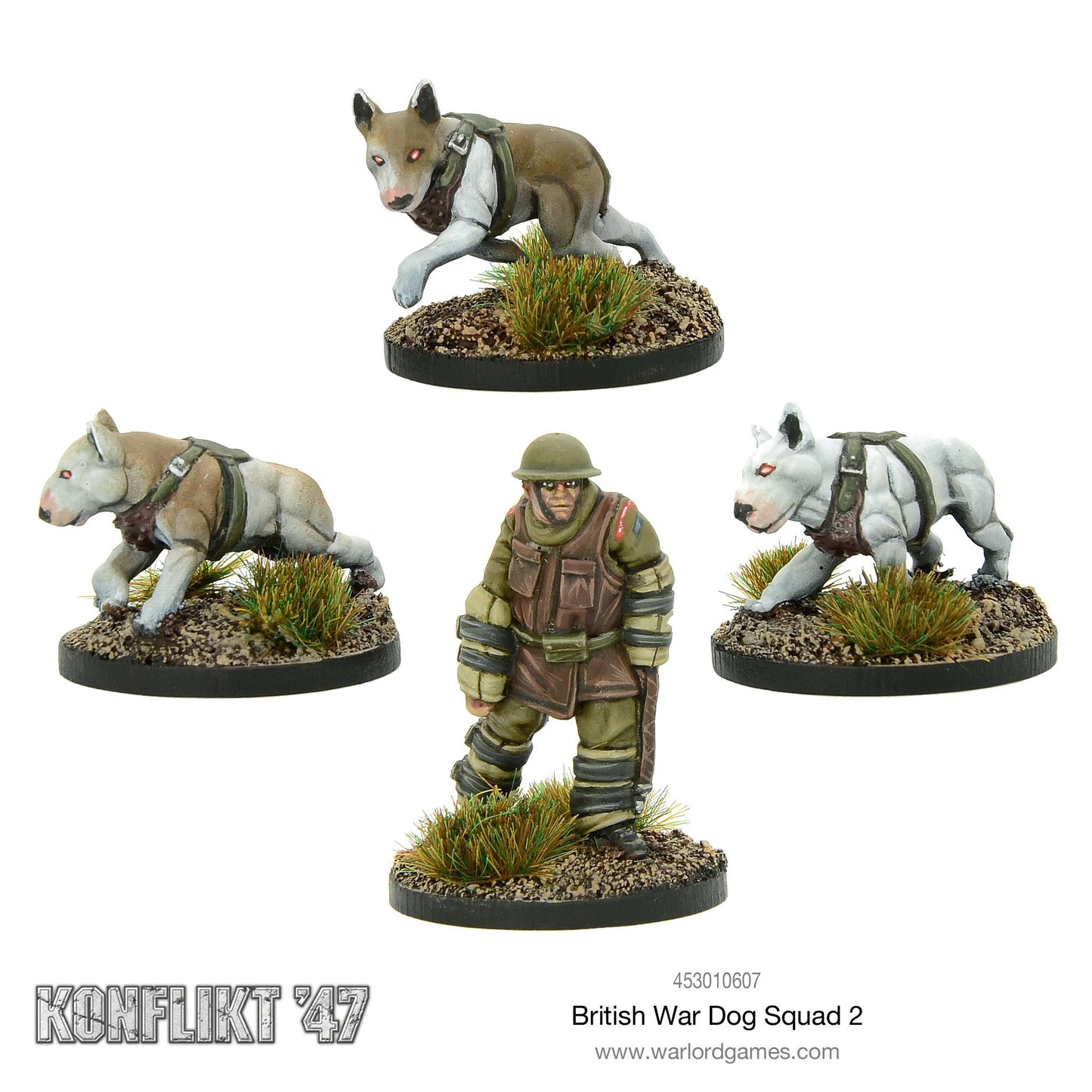 Pre-order: Cerberus Squad - British Commonwealth - Konflikt '47 - Warlord Games