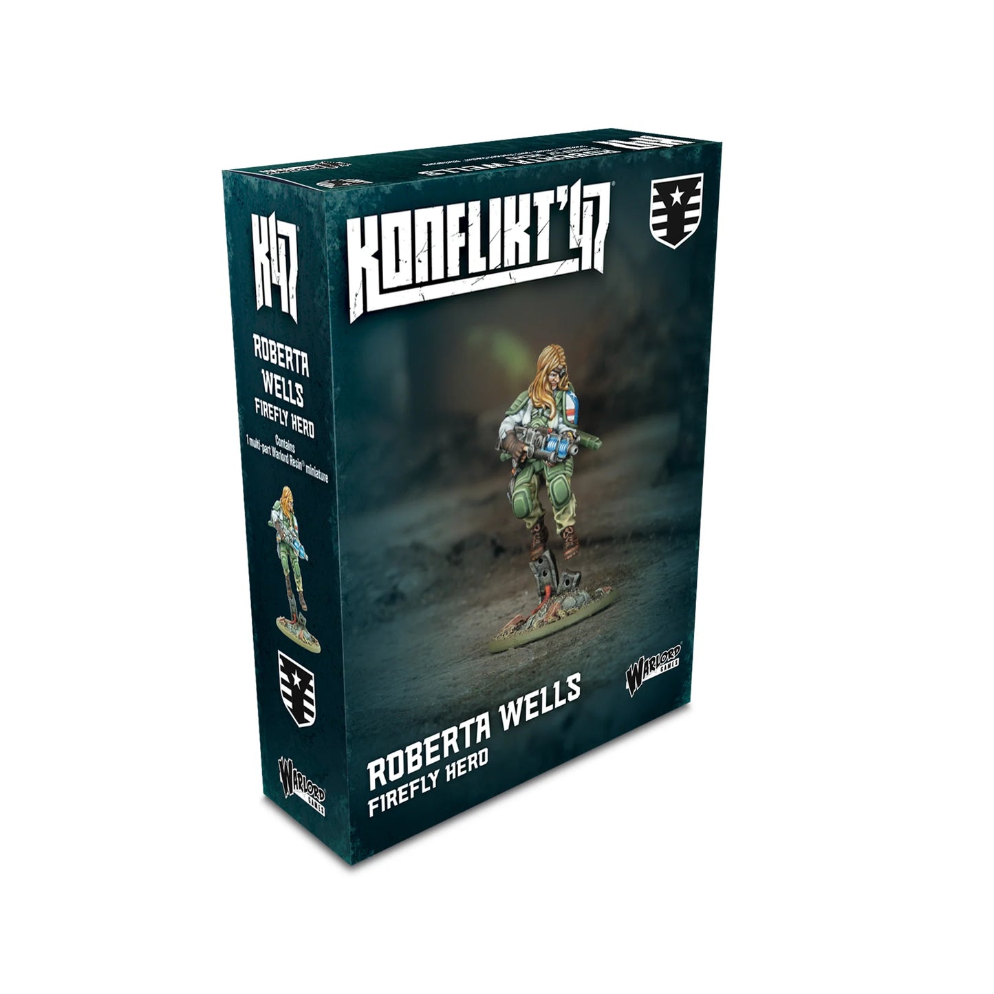 Pre-order: Roberta Wells: Firefly Hero - Konflikt 47 - Warlord Games