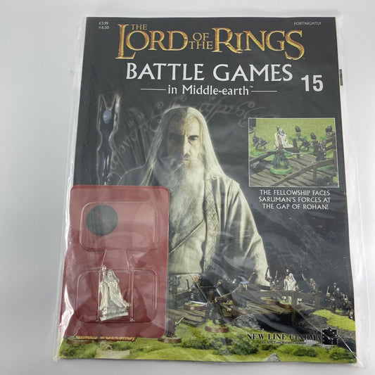 LOTR Magazine 15 - Metal Saruman - LOTR Warhammer Lord of the Rings M809